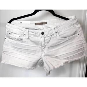 Joe's White Denim Shorts - Size 28